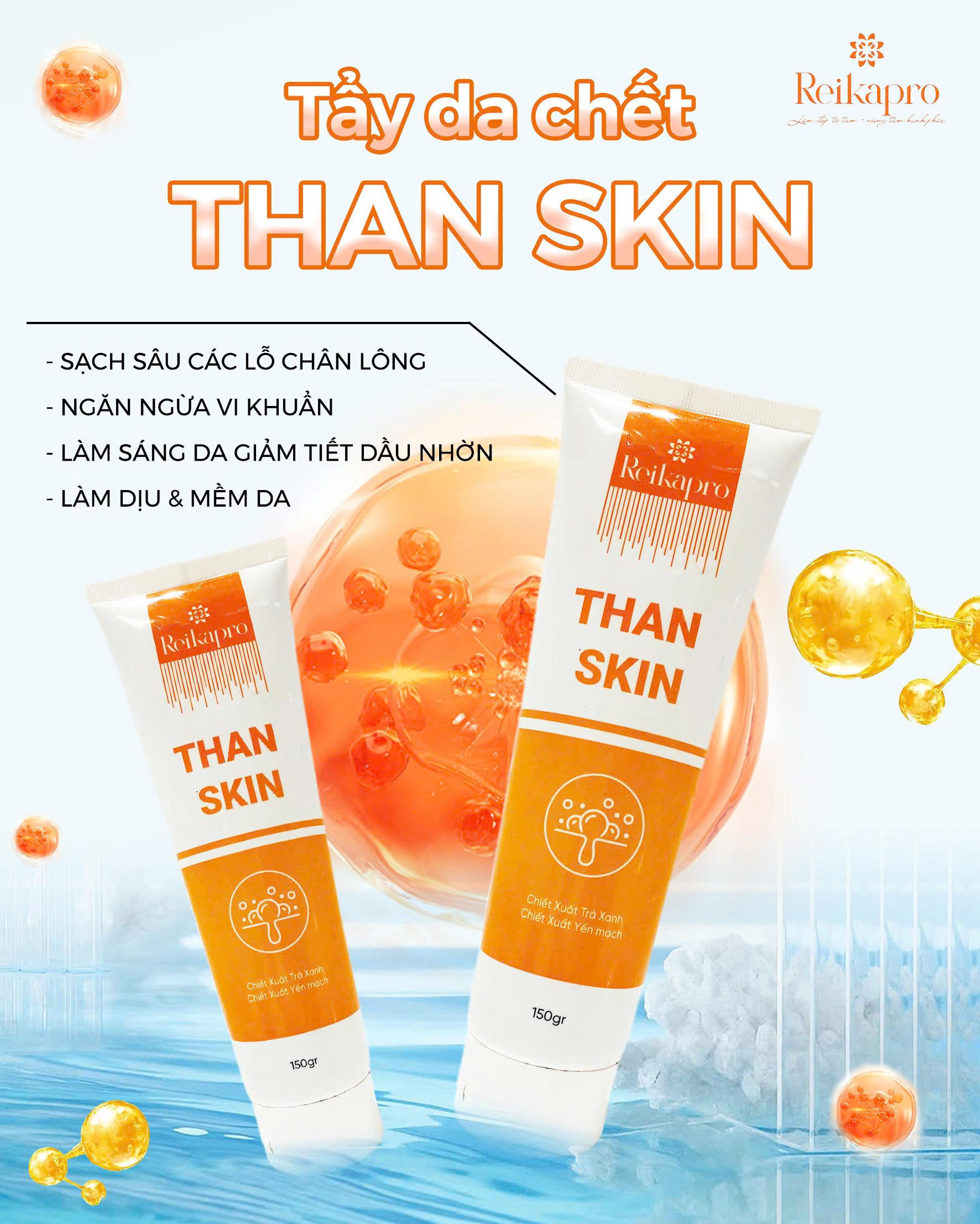 Tẩy da chết Than Skin
